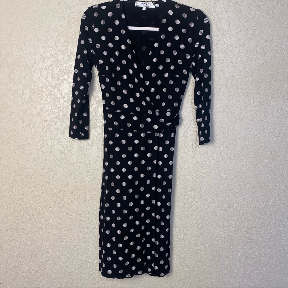Sade wrap dress